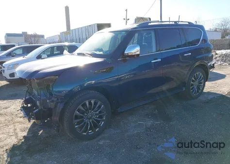2024 Nissan Armada Platinum 4Wd z USA, uszkodzony, nr VIN JN8AY2DBXR9853961